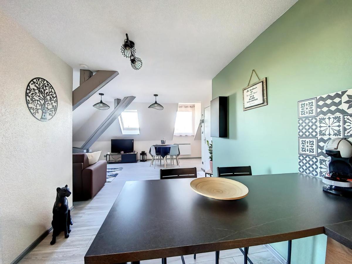 Chez Nat&Mat- Colmar Gare- Parking Gratuit Apartman Kültér fotó